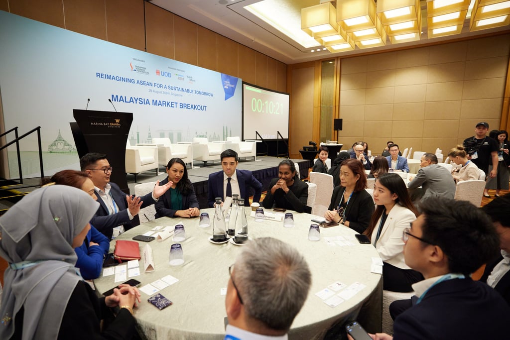 The Malaysia Market Breakout at the Asean Conference featured a discussion on business and investment opportunities in the country.